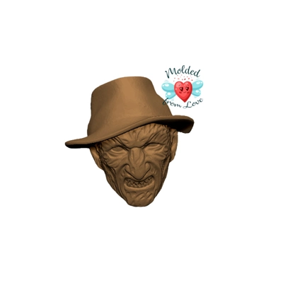 Freddy Kreuger Soap/Bath Bomb Handmade Plastic Mold