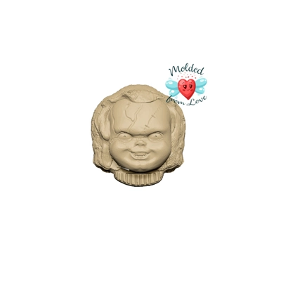 Horror Series Chuck Version 3 Soap Or Bath Bomb Handmade Plastic Resin Mold COPY Horror Series Chuck Version 3 Soap Or Bath Bomb Handmade Plastic Resin Mold COPY
