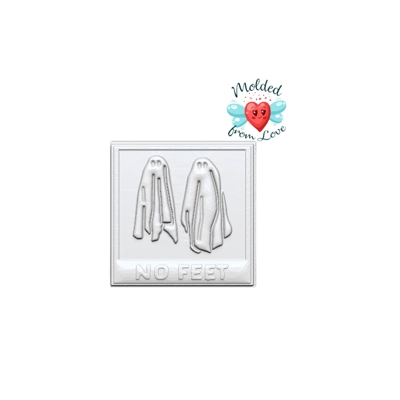 No Feet Beetlejuice Ghosts Soap/Bath Bomb Handmade Plastic Mold