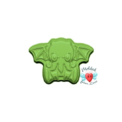 Kawaii Cthulu #2 Cryptid Bathbomb/Soap/Chocolate/Clay handmade Plastic Mold