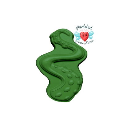 Squid-Octopus Tentacle Bathbomb/Soap/Chocolate/Clay handmade Plastic Mold