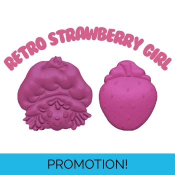 Retro Strawberry Girl Set So..