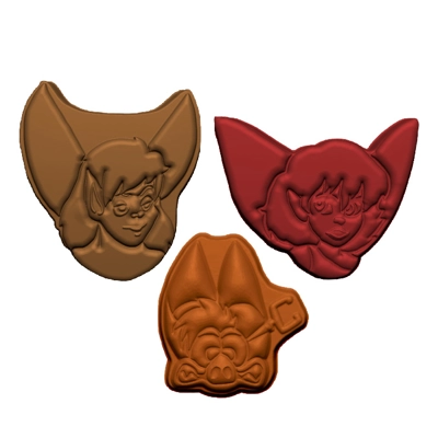 Fairy Storybook characters Soap/ Bath Bomb Handmade Plastic Mold