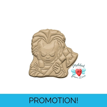 Chucky Holding a H..