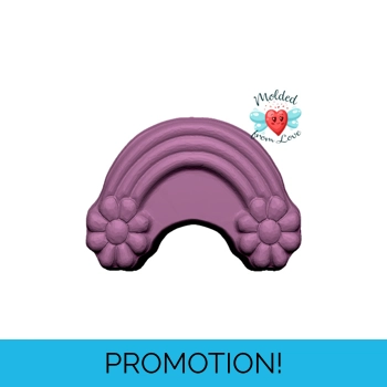 Flower Power Rainbow Handmad..