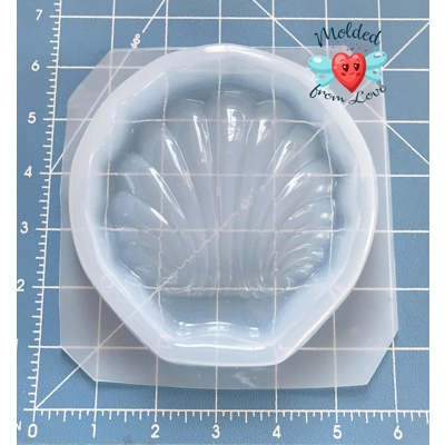 Seashell Soap Dish handmade Plastic Resin Mold