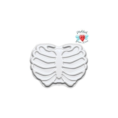 Kawaii Ribcage Handmade Plastic Mold