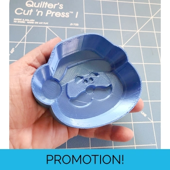 3d Printed Kawaii Santa HYBR..