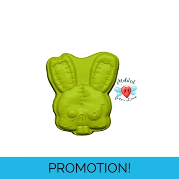 Zombified Bunny Rabbit Handm..