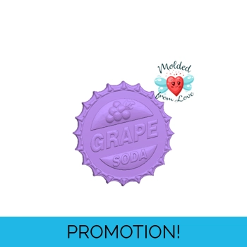 Grape Soda Cap  Handmade Pla..