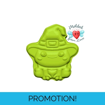 Kawaii  Frog Witch  Handmade..