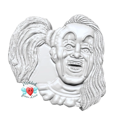 Creepy Terrifying Pale Girl Handmade Plastic mold