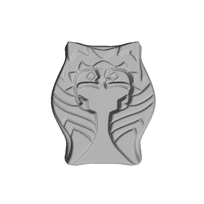 Ashoka Silhouette Handmade Plastic Mold Bathbomb/soap/clay/resin/plaster/chocolate