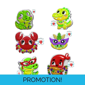 Kawaii Mardi Gras  Handmade ..