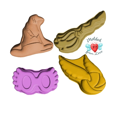 Wizard Boy Set Of Molds