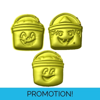 Retro Halloween Fast Food Bu..