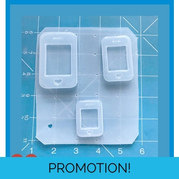 Kawaii Phone Shape Open Beze..