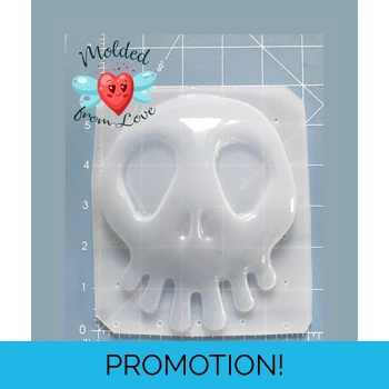 Large Haunted Skull Handmade..