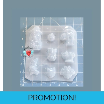 Retro Vintage 8 cavity Hallo..