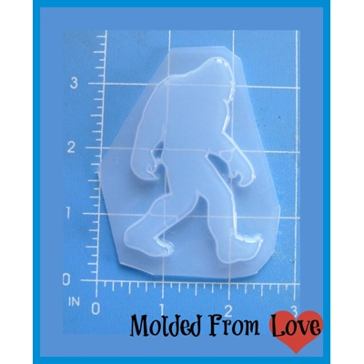 BIGFOOT Has Been Sighted Handmade Resin Mold