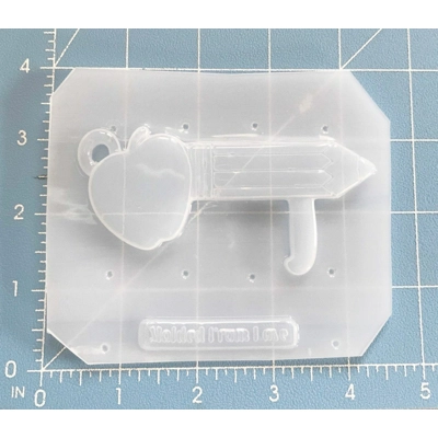 Teacher Safety No Touch Door Hook Handmade Flexible Plastic Resin Mold