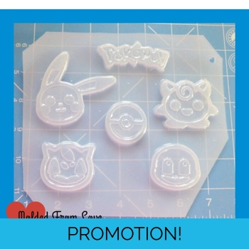 6 Cavity Deluxe Pocket Monst..