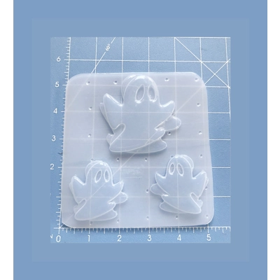 NEW! Mid Century Ghost and 2 small Left and Right Handmade Plastic Resin Mold