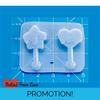 2 Kawaii FROSTED Star and He..