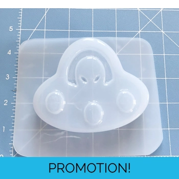 Little Alien Space Ship Soap..