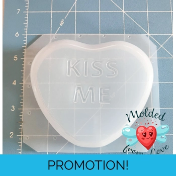 Kiss Me Valentine Heart Soap..