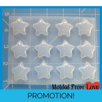 Sheet of 12 Kawaii Stars Han..