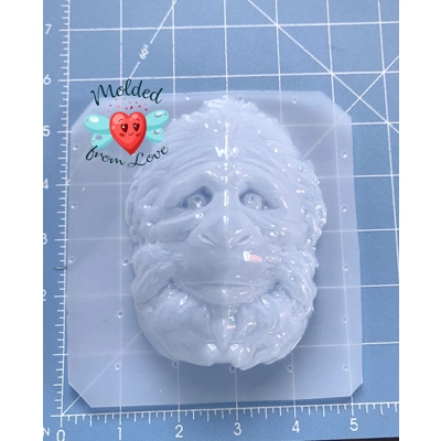 Big Foot/Sasquatch Soap Or Bath Bomb/Chocolate/Wax/Clay/Plaster/ Handmade Plastic Resin Mold