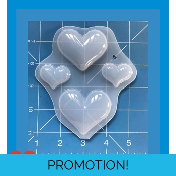 4 Puffy Pointy Hearts Desire..