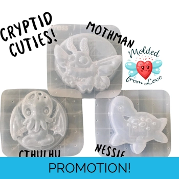 Cryptid Cuties Mothman, Ness..