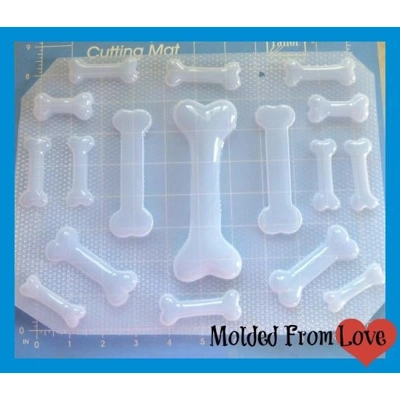 Super Deluxe Bone Pallet Handamde Flexible Resin Mold