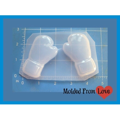 a Pair of Boxing Gloves Plastic Resin Mold