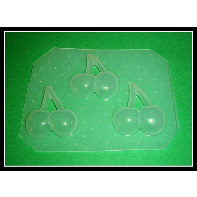 Rockabilly Cherries Jubilee Flexible Plastic Handmade Resin Mold