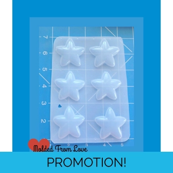 Set of 6 Large Puffy Round E..