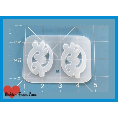 New! 2 Small Size Gye Nyame African Symbols Flexible Plastic Handmade Resin Mold New! 2 Small Size Gye Nyame African Symbols Flexible Plastic Handmade Resin Mold