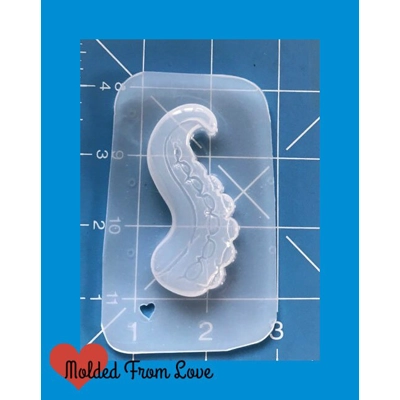 New Curvy Octo Tentacle Handmade Plastic Resin Mold