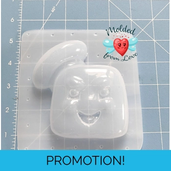 Puffy Mallow Man Soap Or Bat..