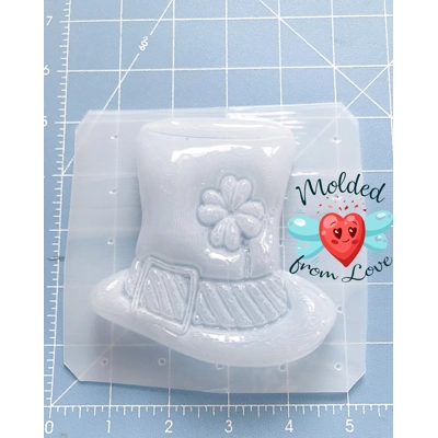 Leprechaun Hat Soap Or Bath Bomb Chocolates Wax Plaster Clay Handmade Plastic Resin Mold Leprechaun Hat Soap Or Bath Bomb Chocolates Wax Plaster Clay Handmade Plastic Resin Mold