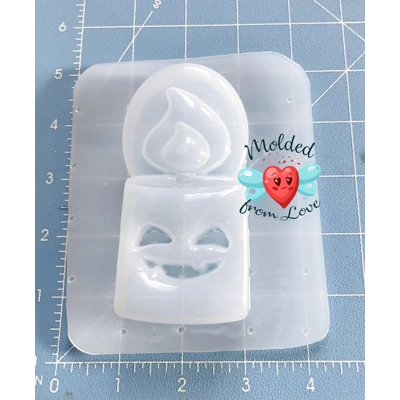 Kawaii Halloween Candle Soap Or Bath Bomb Handmade Plastic Mold Kawaii Halloween Candle Soap Or Bath Bomb Handmade Plastic Mold
