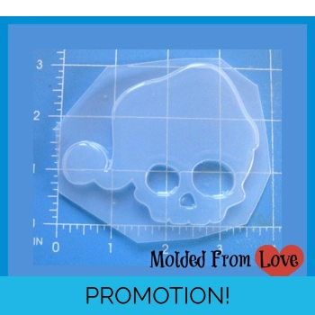 Santa Hat Skull Handmade Pla..