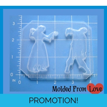 Zombie Bride and Groom Plast..