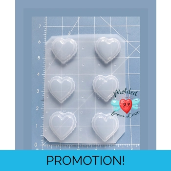 Bite Size Ruffled Heart Pall..