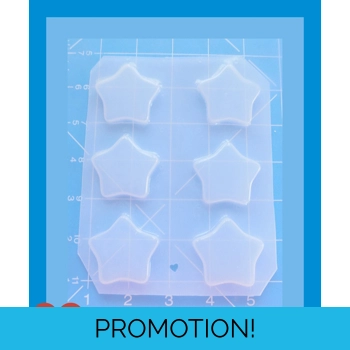 6 Kawaii roundy Stars Handma..