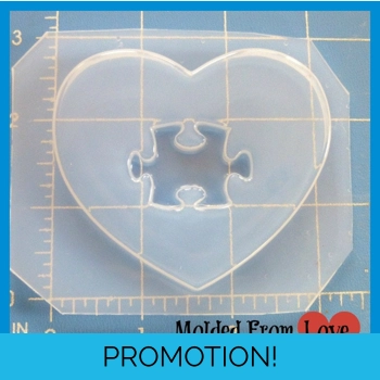 Heart with Puzzle Piece Cent..