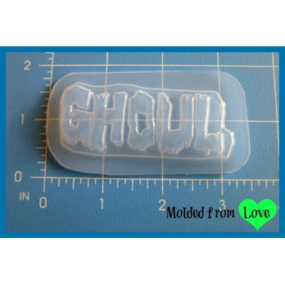 Double Layer GHOUL Word Plastic Resin Mold