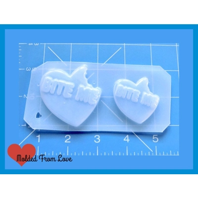 MFL Exclusive Bite Me Heart Pallet Handmade Plastic Mold